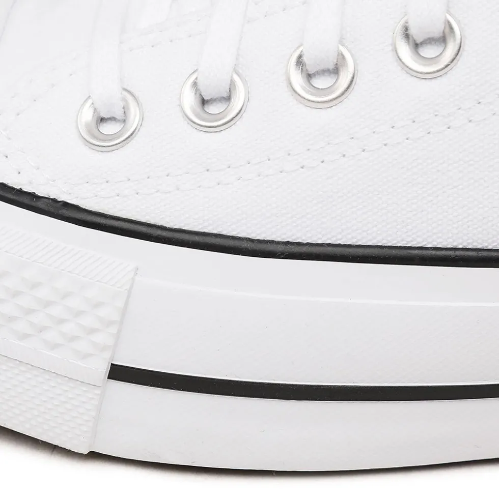 Sneakers Platform CONVERSE Chuck Taylor All Star in Canvas Bianca