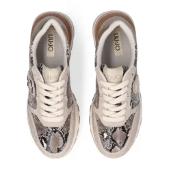 Sneakers Platform Donna LIU JO Amazing 25 in Suede e Inserti stampa Pitone