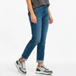 Sneakers Platform Donna LIU JO Amazing 38 in Pelle Stampata e Inserti Metallizzati Nero Silver