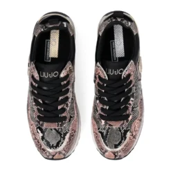 Sneakers Platform Donna LIU JO Maxi Wonder 01 stampa Pitone Multicolor