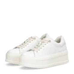 Sneakers Platform LIU JO Selma 16 in Pelle Bianca