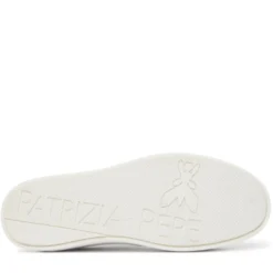 Sneakers Platform PATRIZIA PEPE Girl in Pelle Bianca con Perle