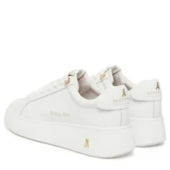 Sneakers Platform PATRIZIA PEPE Girl in Pelle Bianca