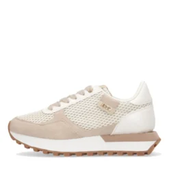 Sneakers Running LIU JO Evelyn 915 in Microfibra e Mesh Milk