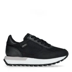 Sneakers Running LIU JO Evelyn 915 in Microfibra e Mesh Nero