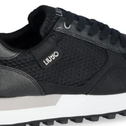 Sneakers Running LIU JO Evelyn 915 in Microfibra e Mesh Nero