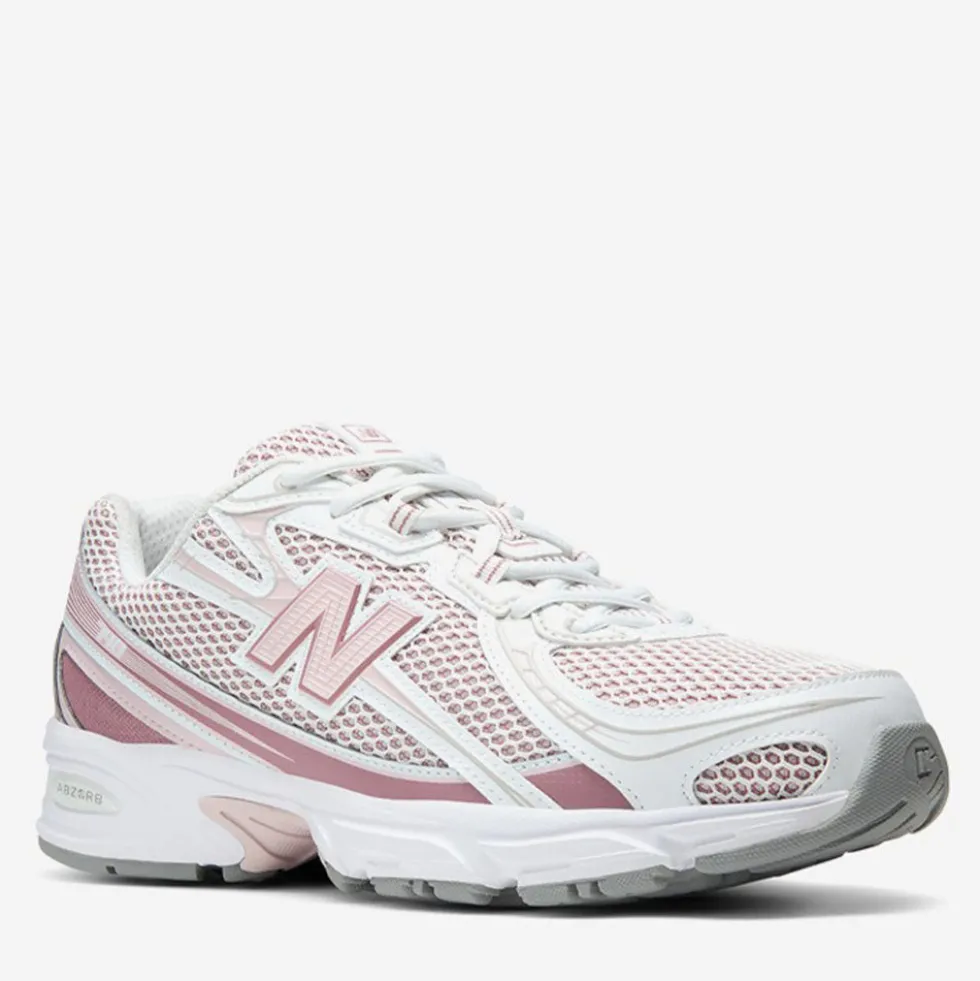 Sneakers Running NEW BALANCE 740 in Tessuto Sintetico e Mesh colore Rosewood White