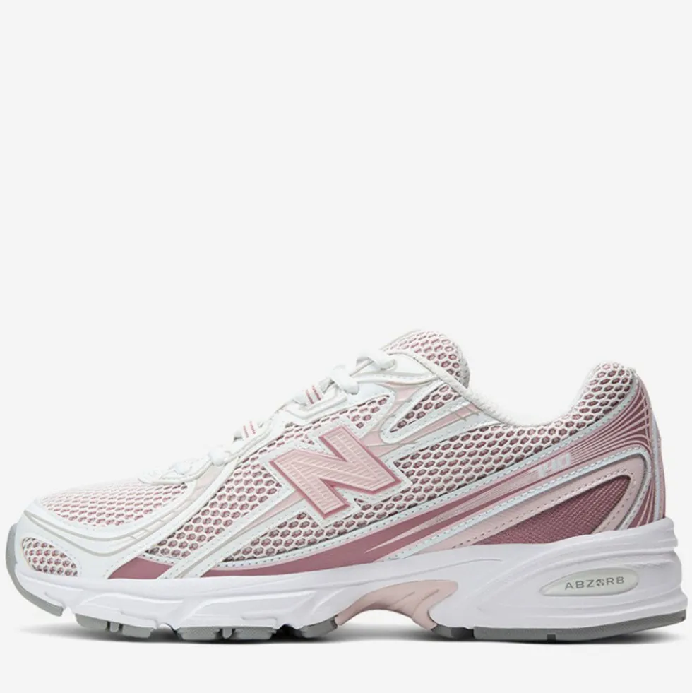Sneakers Running NEW BALANCE 740 in Tessuto Sintetico e Mesh colore Rosewood White