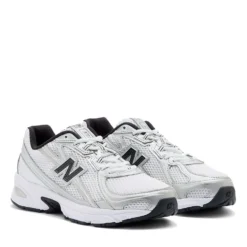 Sneakers Running NEW BALANCE 740 in Tessuto Sintetico e Mesh colore White Metallic Silver e Black
