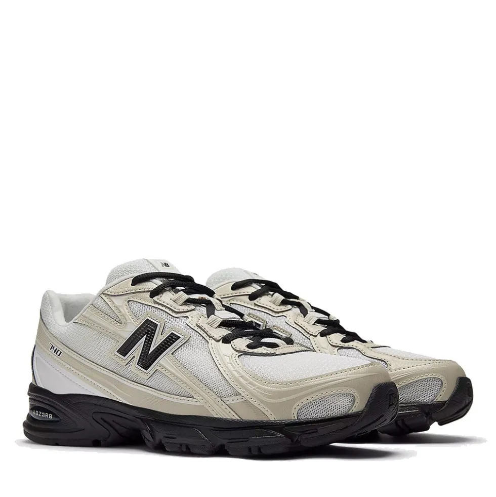 Sneakers Running NEW BALANCE 740 in Tessuto Sintetico e Mesh Timberwolf e White