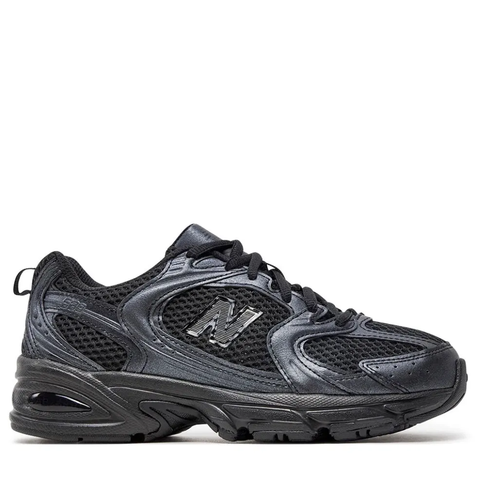 Sneakers Running Unisex NEW BALANCE 530 in Tessuto Sintetico e Mesh Nero