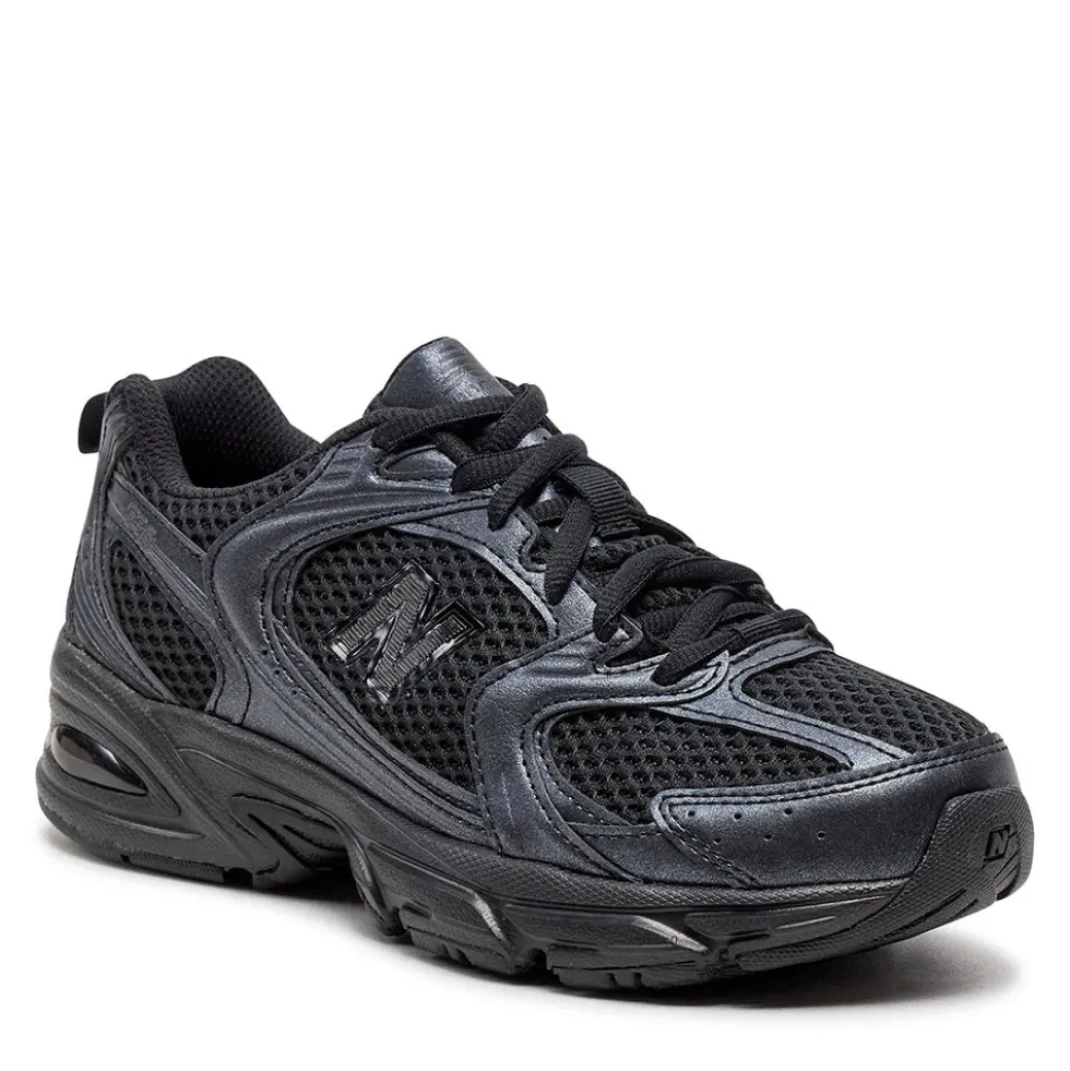Sneakers Running Unisex NEW BALANCE 530 in Tessuto Sintetico e Mesh Nero