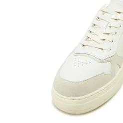 Sneakers Uomo LIU JO Boy 02 in Pelle Bottalata Off White