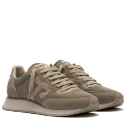 Sneakers Uomo WUSHU RUYI Master 664 in Nylon e Suede Army Birch