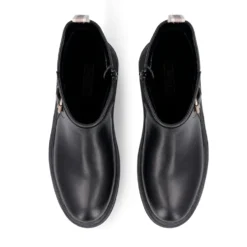 Stivaletti Donna LIU JO Andrea 03 in Pelle Nera con Dettagli Bold