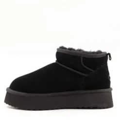 Stivaletti Imbottiti Platform S by MASSIMO SANTINI linea Springer 08 in Velour Nero
