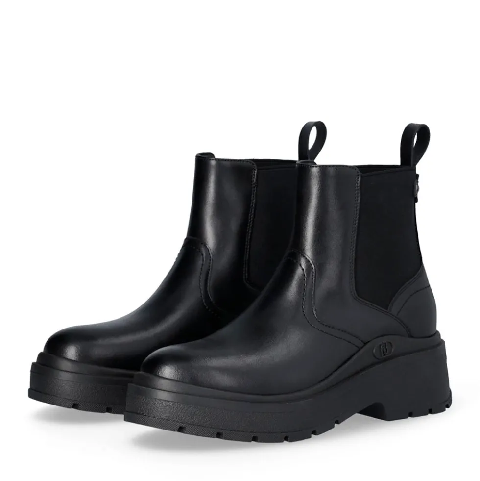 Stivaletti Platform Donna LIU JO Andrea 01 in Eco Pelle Nera