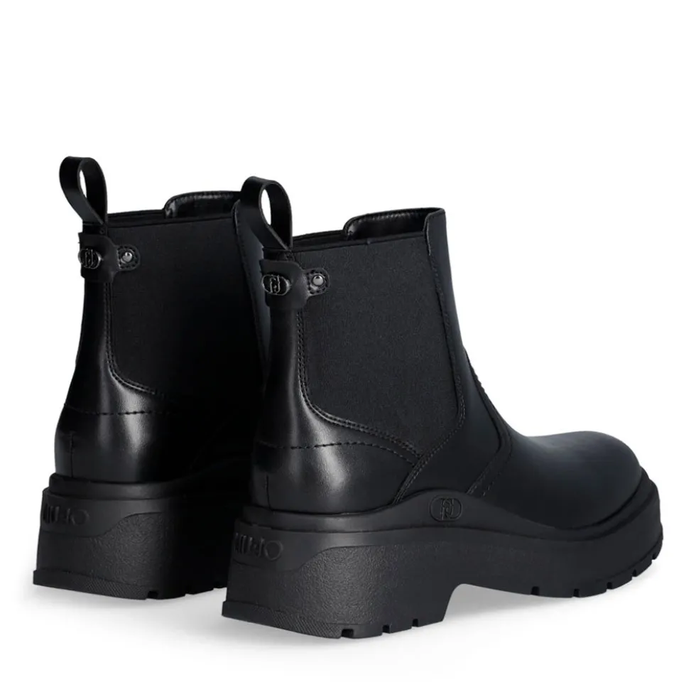 Stivaletti Platform Donna LIU JO Andrea 01 in Eco Pelle Nera