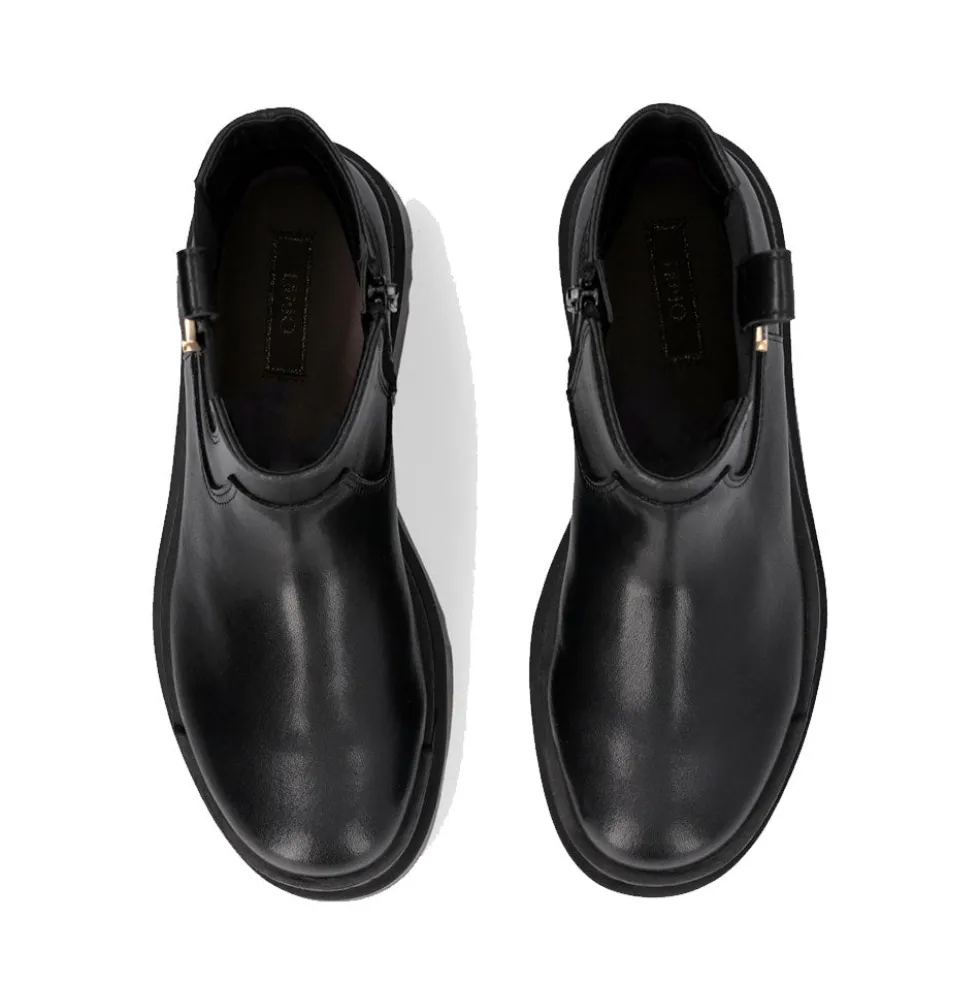 Stivaletti Platform Donna LIU JO Love 63 in Pelle Nera