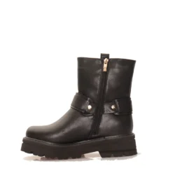 Stivaletto PATRIZIA PEPE Girl linea Light Anel in Pelle Nera