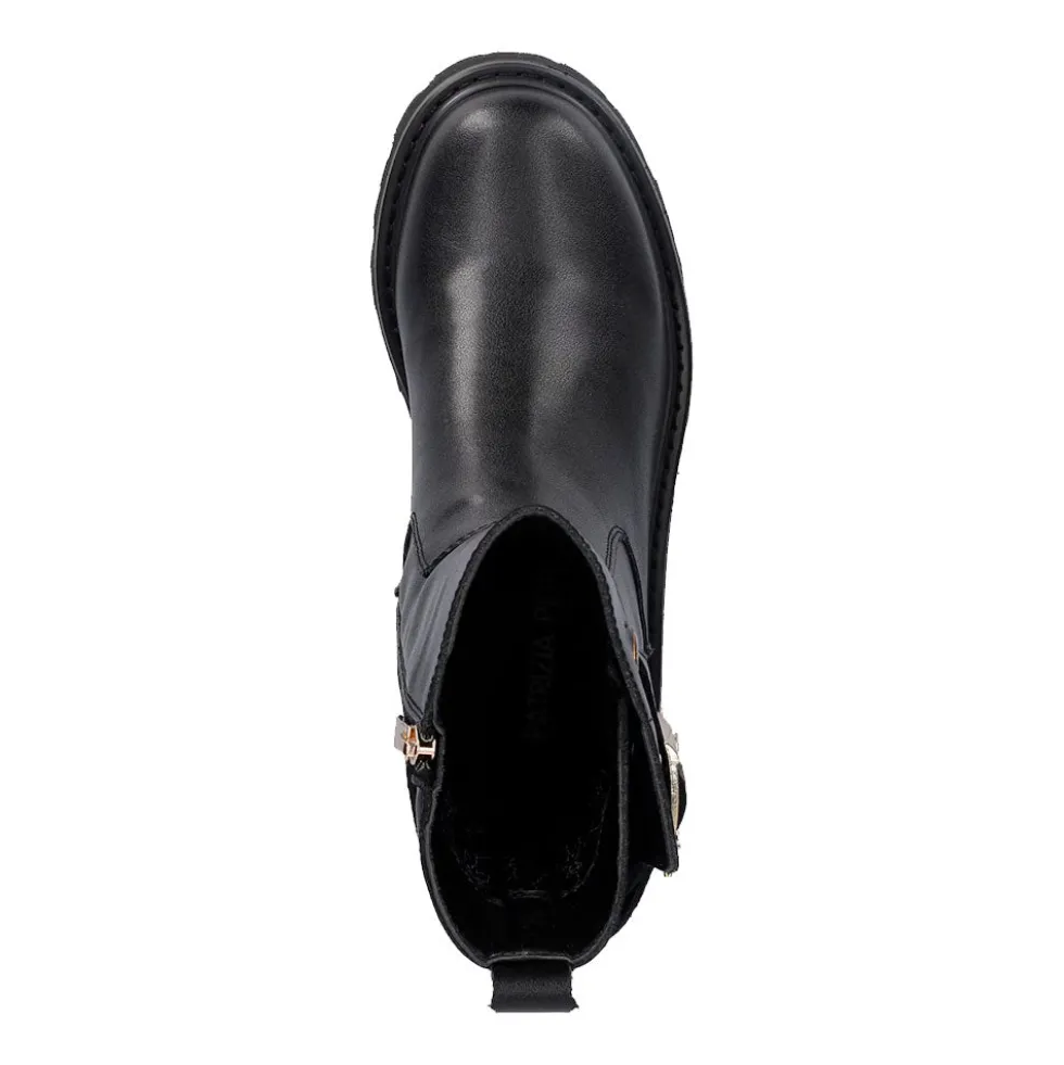 Stivali PATRIZIA PEPE Girl linea Fly Strass in Pelle Nera