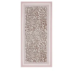 Stola Donna 90 x 180 cm LIU JO in Modal stampa Animalier Soft Peony