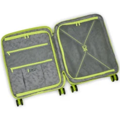 Trolley Cabina Espandibile Rigido 4 Ruote RONCATO Linea B-Flying colore Cyber Lime