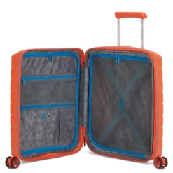 Trolley Cabina Espandibile Rigido 4 Ruote RONCATO Linea B-Flying colore Arancio Brillante