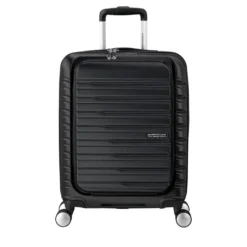 Trolley Cabina Rigido Easy Access 4 Ruote AMERICAN TOURISTER linea Flashline colore Shadow Black