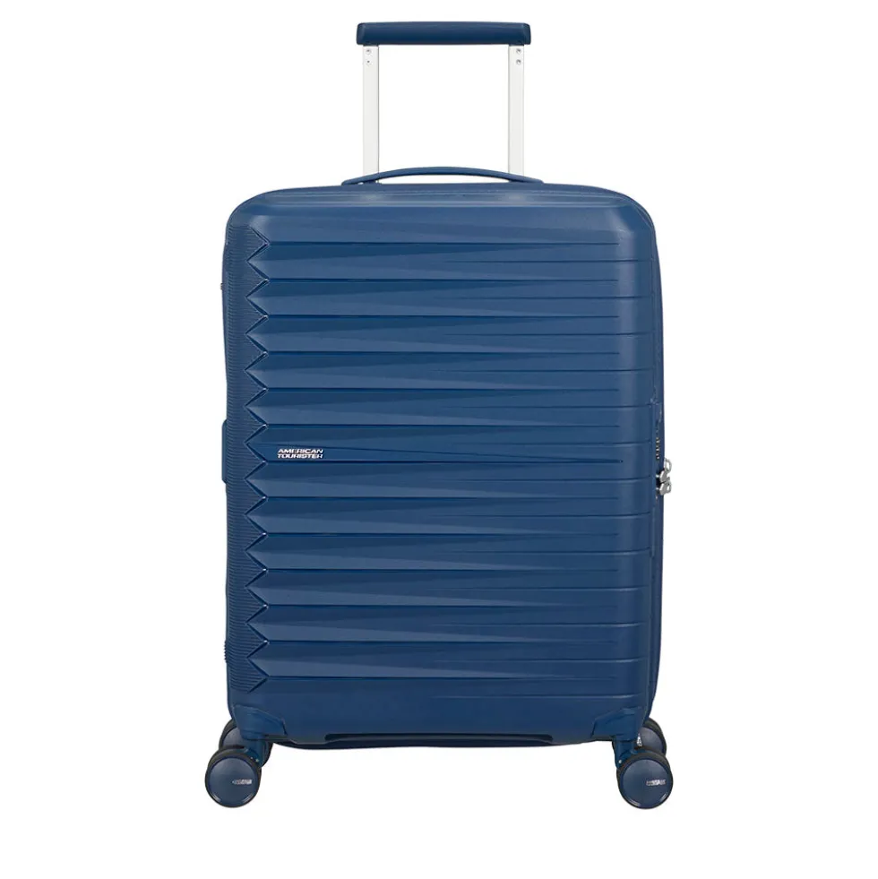 Trolley Cabina Rigido Espandibile 4 Ruote AMERICAN TOURISTER linea FastForward colore Navy Blue