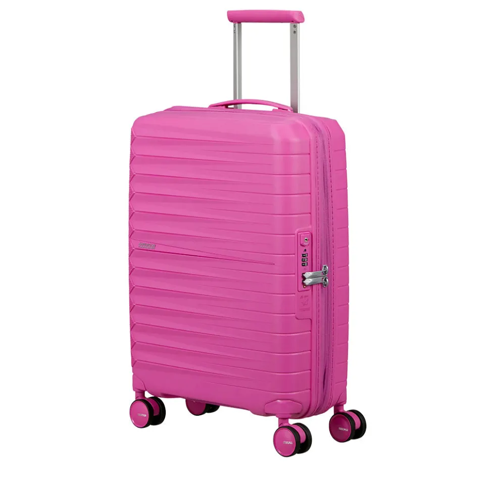 Trolley Cabina Rigido Espandibile 4 Ruote AMERICAN TOURISTER linea FastForward colore Electric Fuchsia