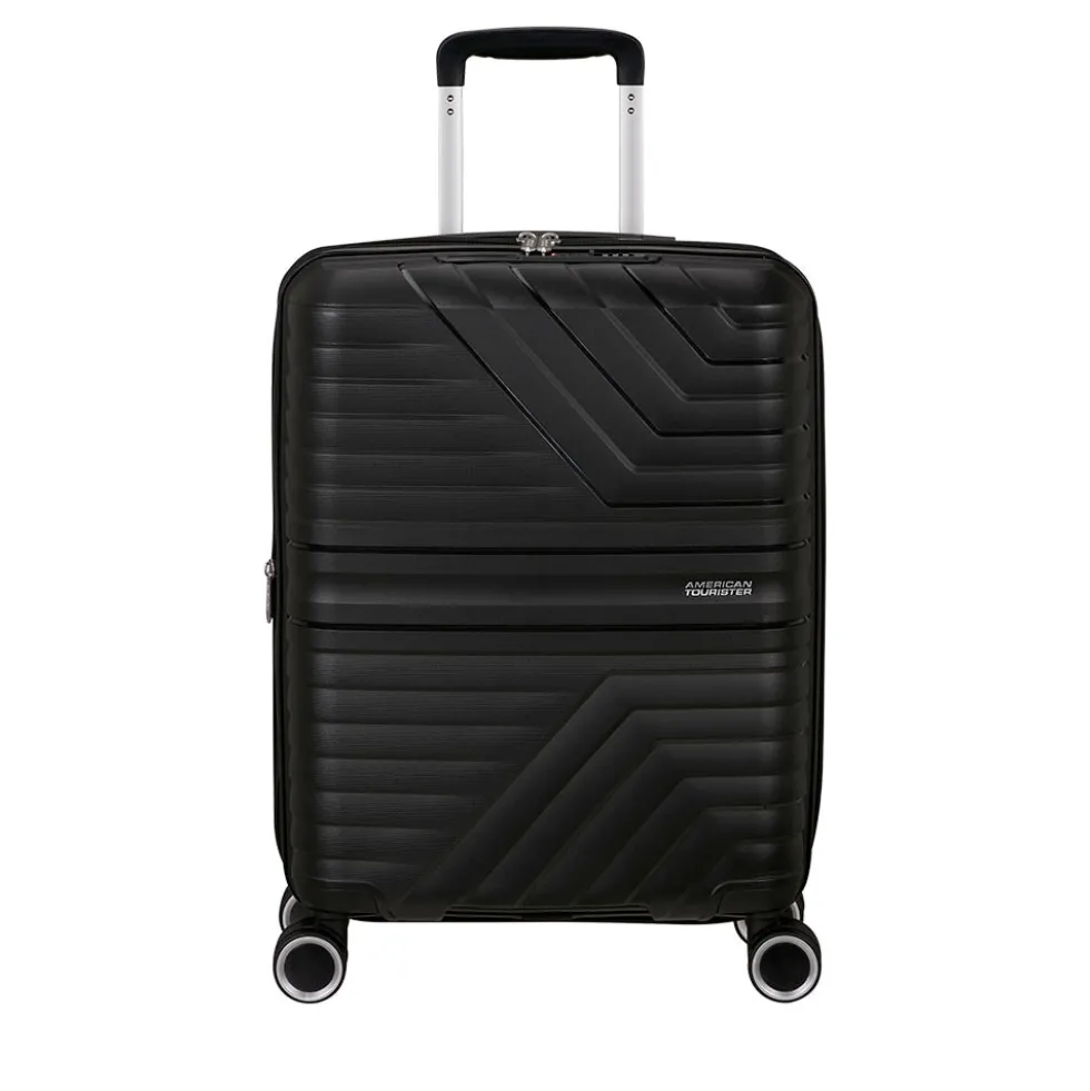 Trolley Cabina Rigido Espandibile 4 Ruote AMERICAN TOURISTER linea Flytwist colore Shadow Black