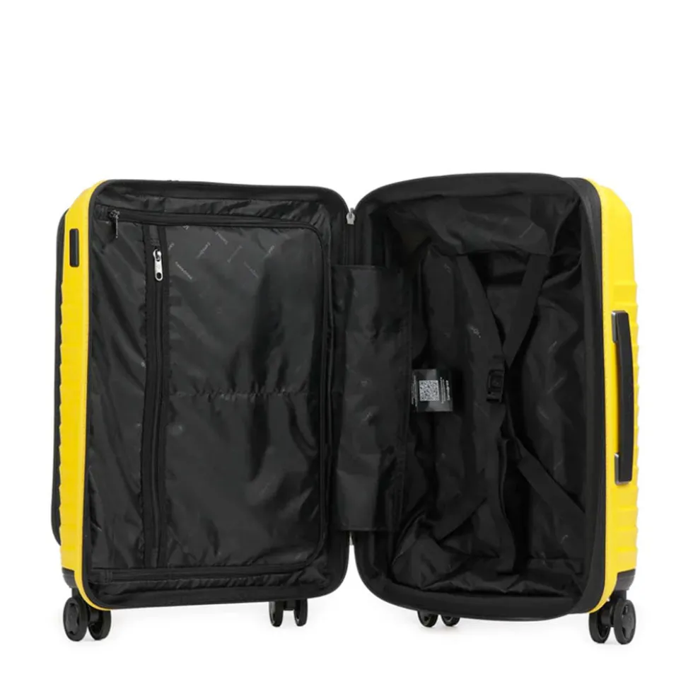 Trolley Cabina Rigido Espandibile 4 Ruote SAMSONITE linea Intuo Easy Access Giallo