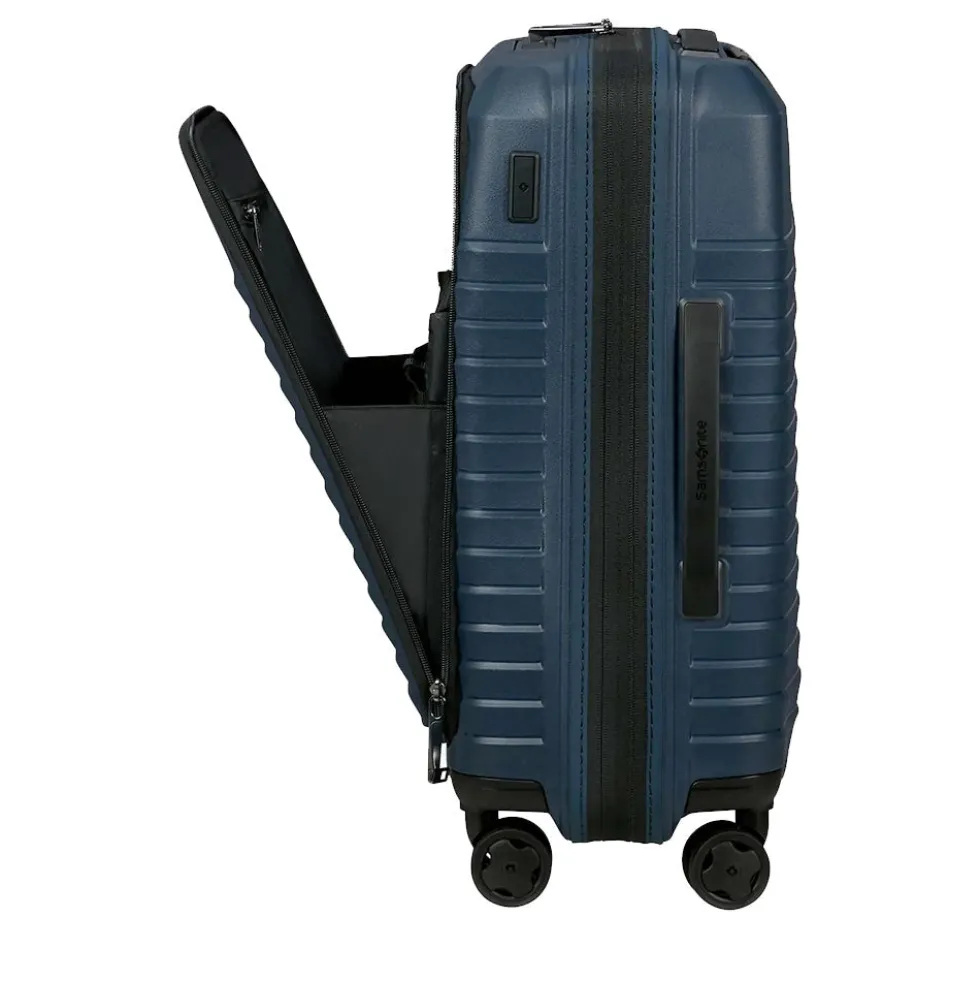 Trolley Cabina Rigido Espandibile 4 Ruote SAMSONITE linea Intuo Easy Access Blu Notte