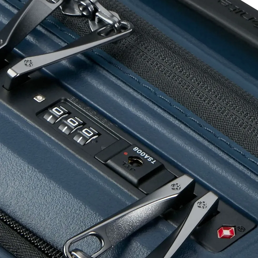 Trolley Cabina Rigido Espandibile 4 Ruote SAMSONITE linea Intuo Easy Access Blu Notte