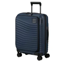 Trolley Cabina Rigido Espandibile 4 Ruote SAMSONITE linea Intuo Easy Access Blu Notte
