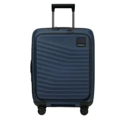 Trolley Cabina Rigido Espandibile 4 Ruote SAMSONITE linea Intuo Easy Access Blu Notte