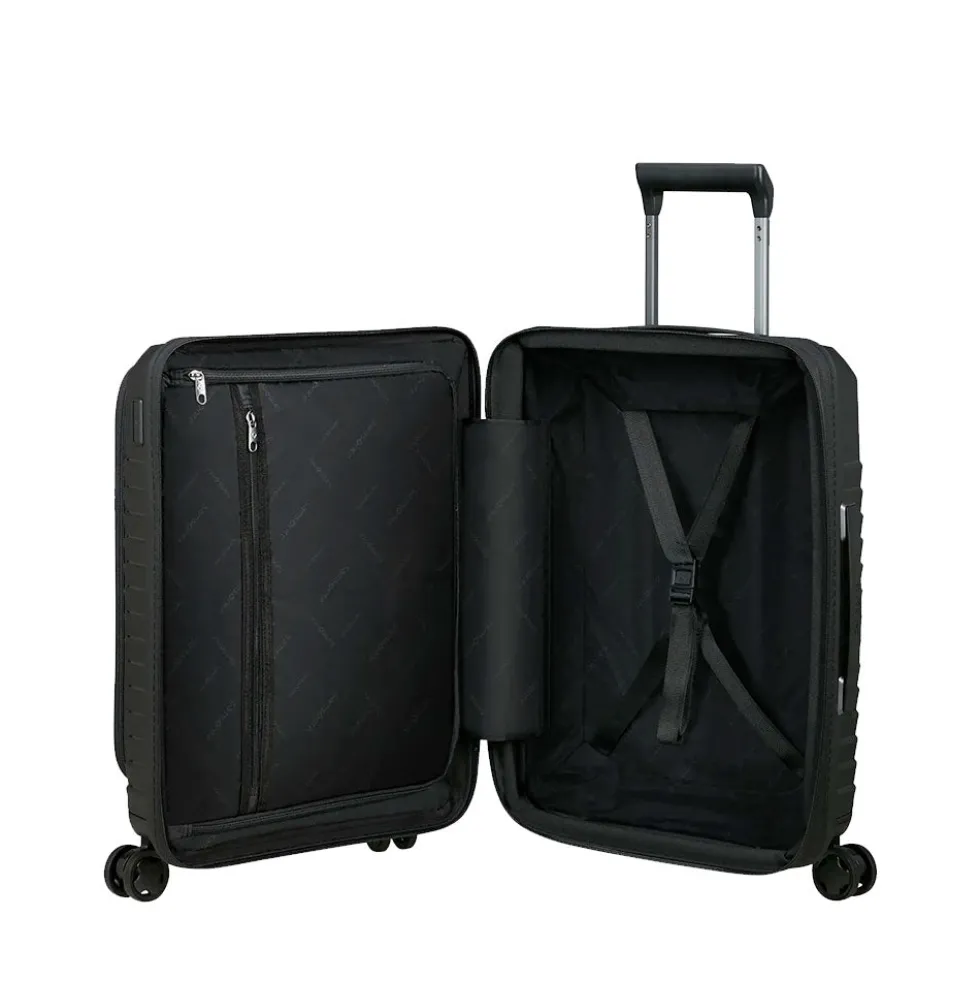 Trolley Cabina Rigido Espandibile 4 Ruote SAMSONITE linea Intuo Easy Access Nero