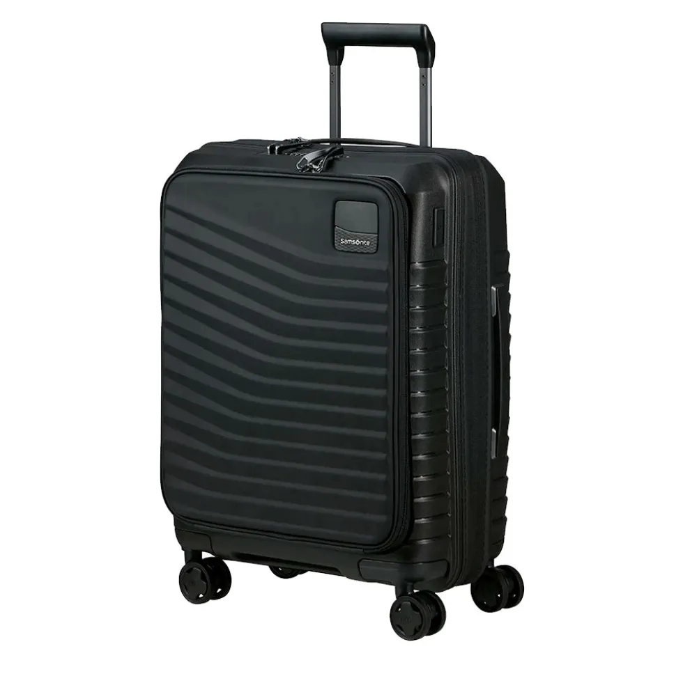 Trolley Cabina Rigido Espandibile 4 Ruote SAMSONITE linea Intuo Easy Access Nero