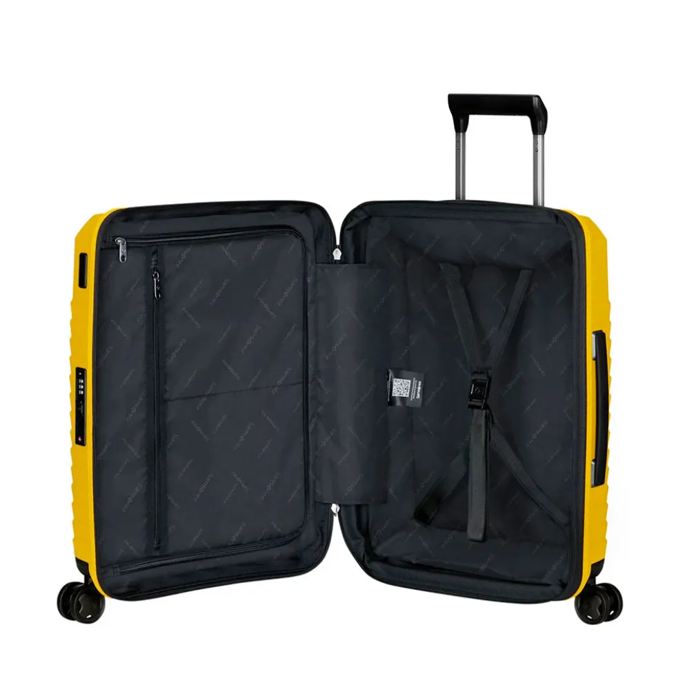 Trolley Cabina Rigido Espandibile 4 Ruote SAMSONITE linea Intuo Giallo