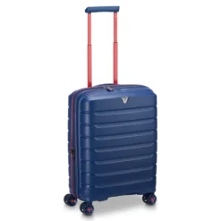 Trolley Cabina Rigido Espandibile 4 Ruote RONCATO Linea B-Flying Move colore Blu Oltremare