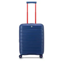 Trolley Cabina Rigido Espandibile 4 Ruote RONCATO Linea B-Flying Move colore Blu Oltremare