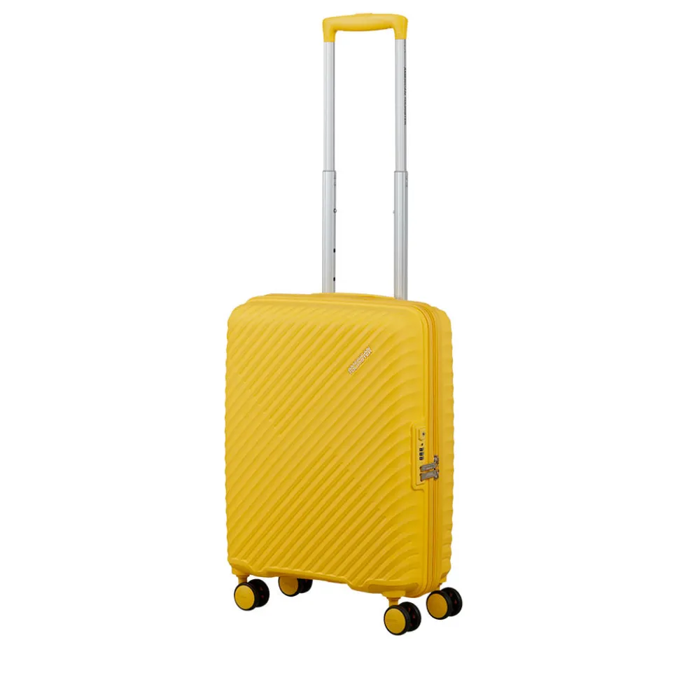 Trolley Cabina Rigido 4 Ruote AMERICAN TOURISTER linea Diablast colore Digital Yellow
