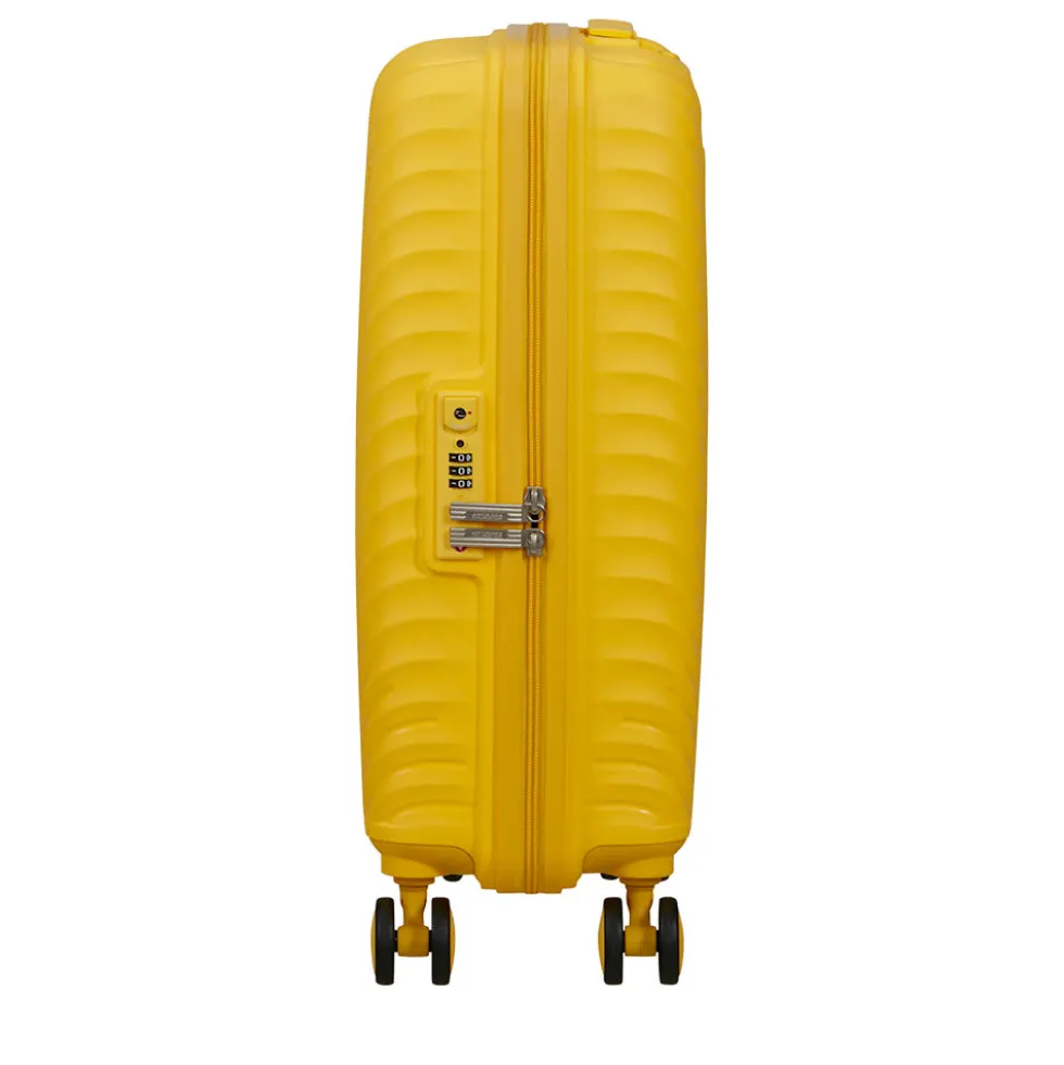 Trolley Cabina Rigido 4 Ruote AMERICAN TOURISTER linea Diablast colore Digital Yellow