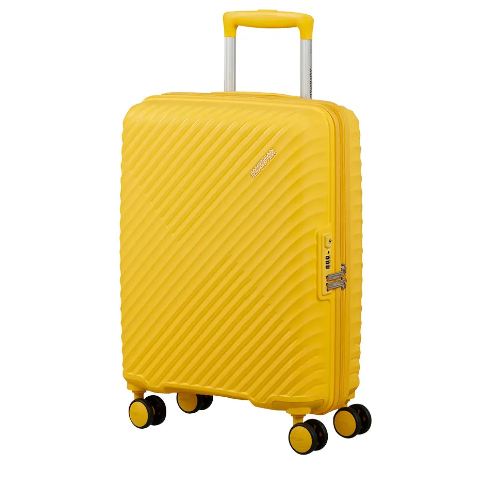 Trolley Cabina Rigido 4 Ruote AMERICAN TOURISTER linea Diablast colore Digital Yellow