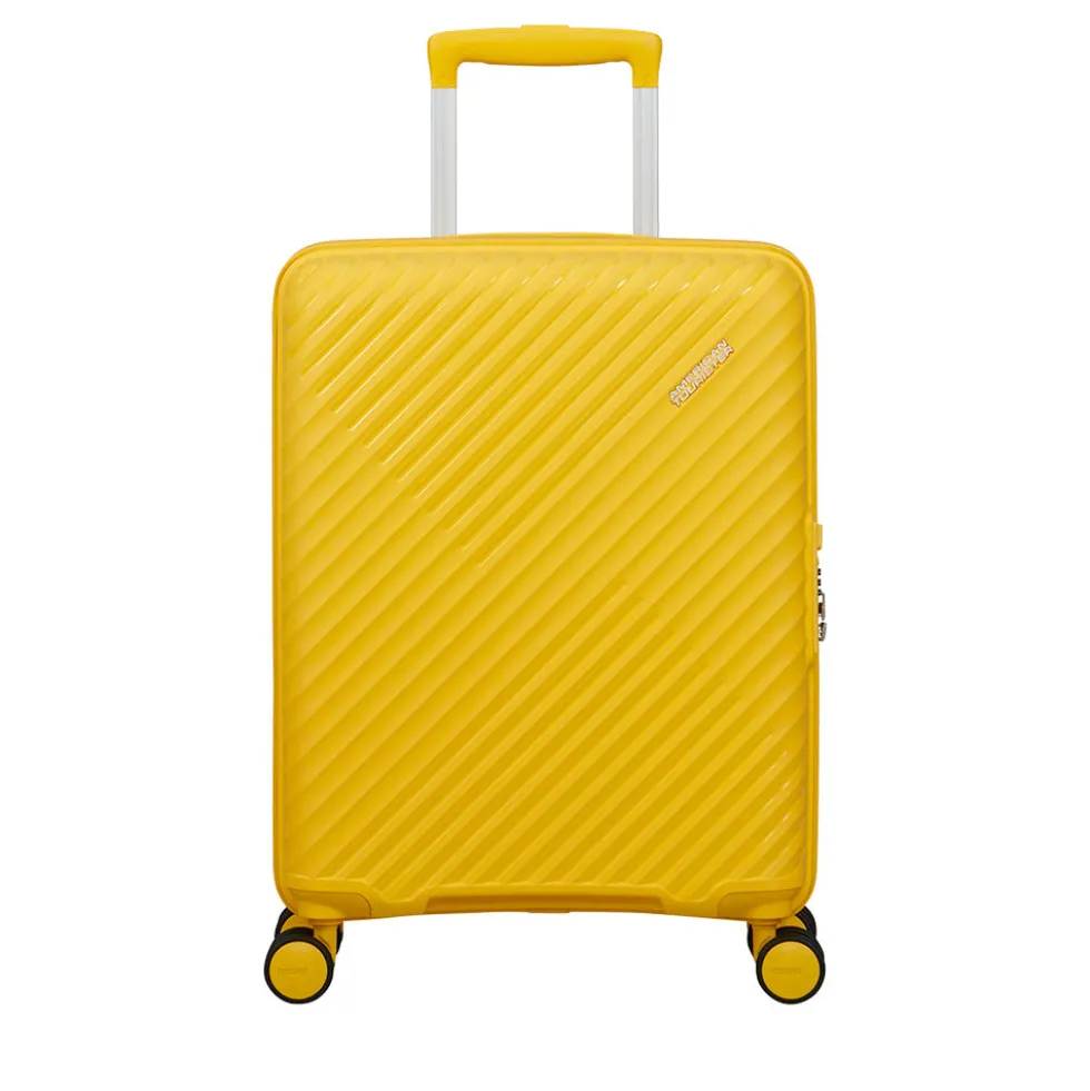 Trolley Cabina Rigido 4 Ruote AMERICAN TOURISTER linea Diablast colore Digital Yellow