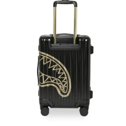 Trolley Cabina Rigido 4 Ruote SPRAYGROUND stampa That Gold Drap