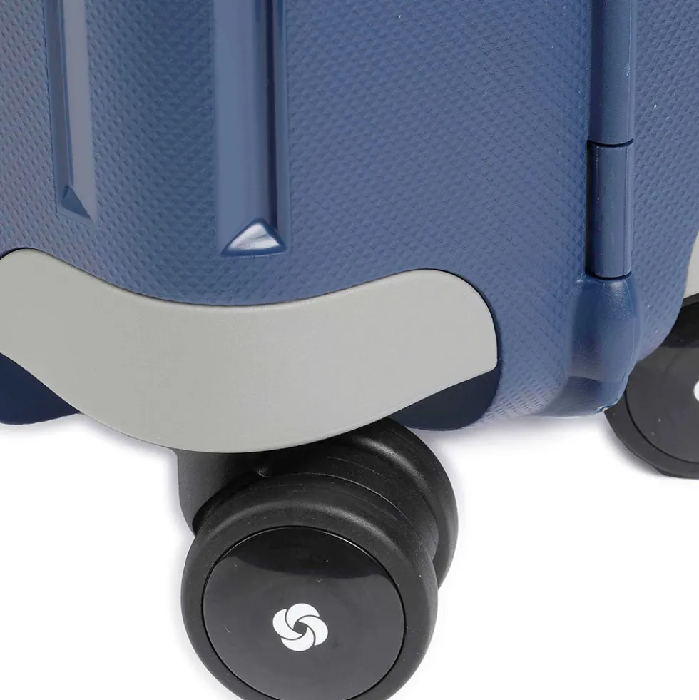 Trolley Cabina Rigido 4 Ruote SAMSONITE linea S'Cure Blu