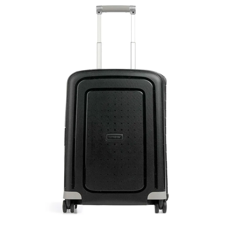 Trolley Cabina Rigido 4 Ruote SAMSONITE linea S'Cure Nero