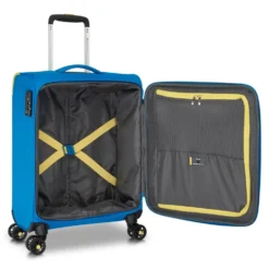 Trolley Cabina Semirigido 4 Ruote RONCATO Linea Lite Soft colore Blu Cobalto